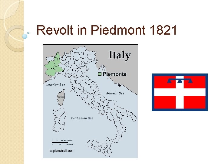 Revolt in Piedmont 1821 