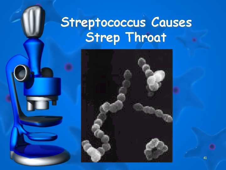 Streptococcus Causes Strep Throat 41 