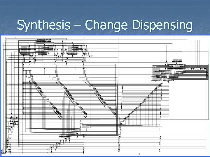 Synthesis – Change Dispensing 