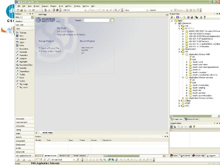 Hollow World startup GML Application Schemas © CSIRO 2006 – All rights reserved 