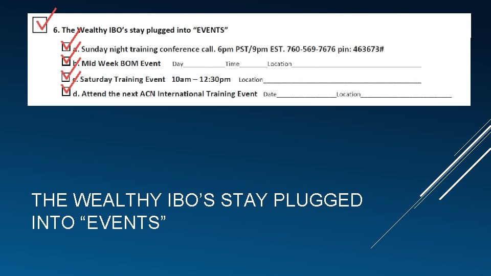 THE WEALTHY IBO’S STAY PLUGGED INTO “EVENTS” 