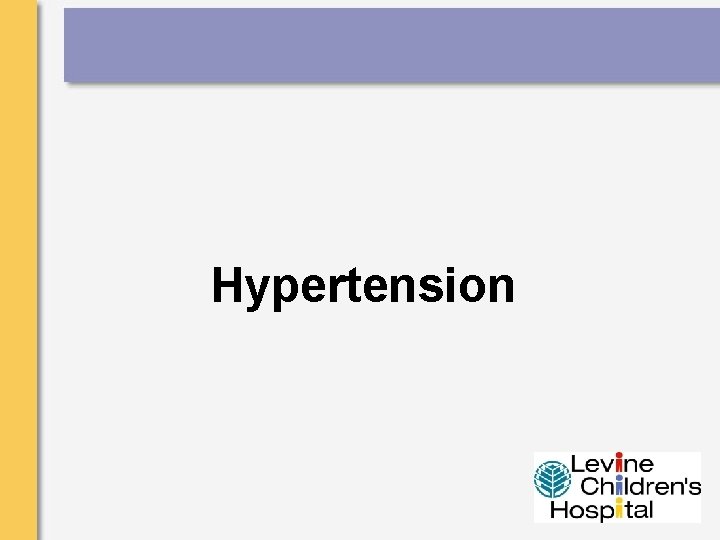 Hypertension 