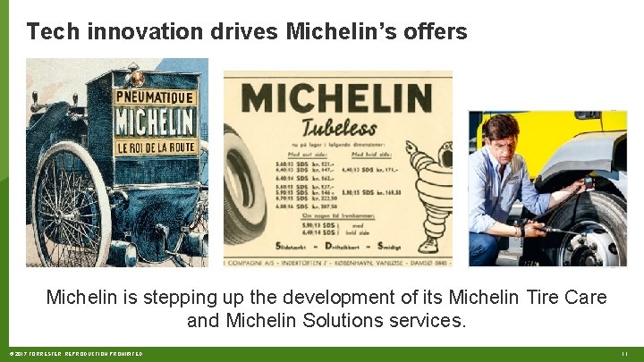 Tech innovation drives Michelin’s offers Michelin is stepping up the development of its Michelin