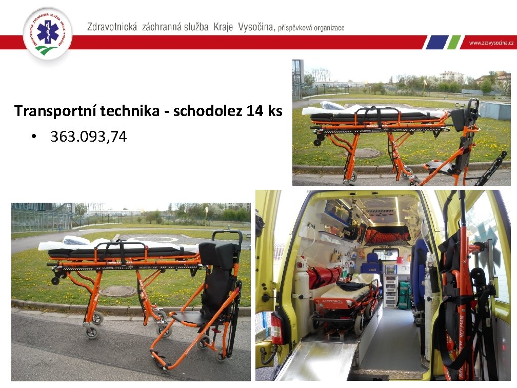 Transportní technika - schodolez 14 ks • 363. 093, 74 