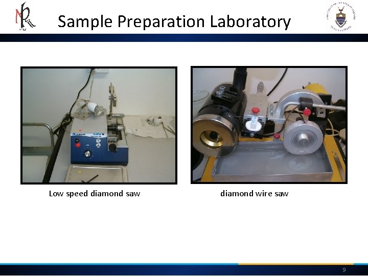 Sample Preparation Laboratory Low speed diamond saw diamond wire saw 9 