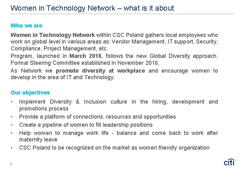 Women in Technology Network – what is it about Who we are Women in