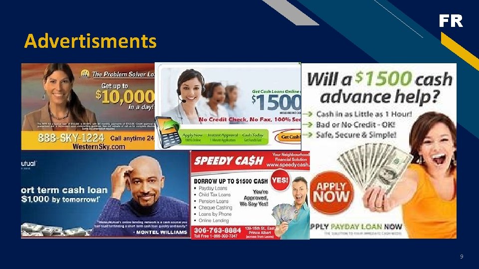 Advertisments FR 9 