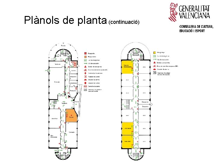 Plànols de planta (continuació) 