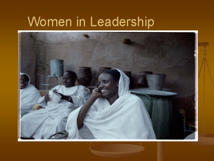 Women in Leadership 