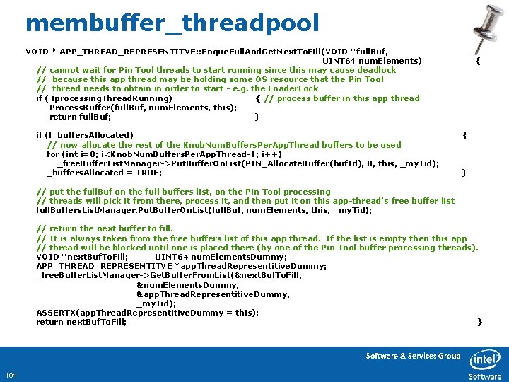 membuffer_threadpool VOID * APP_THREAD_REPRESENTITVE: : Enque. Full. And. Get. Next. To. Fill(VOID *full. Buf,