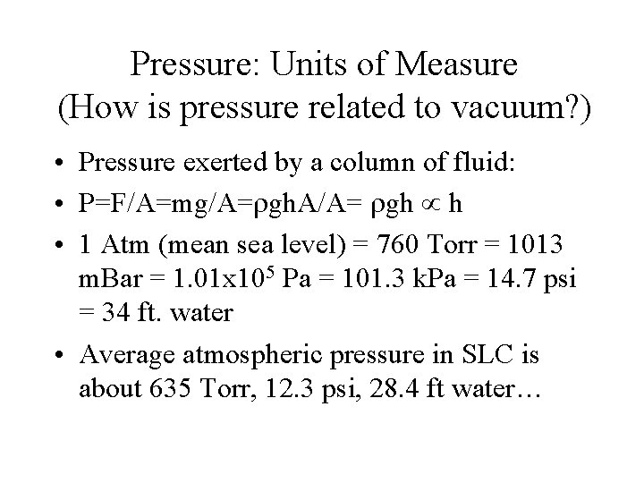 Why Is There Vacuum The sequel to Bill