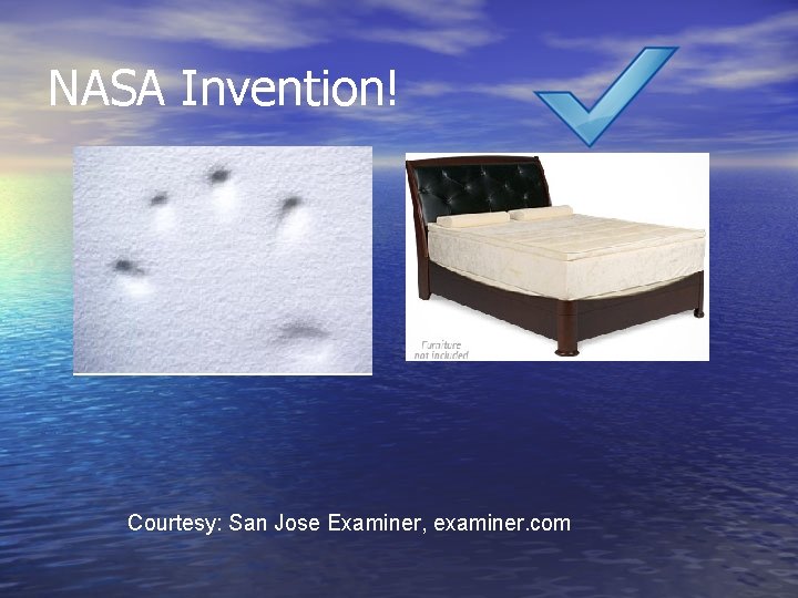 NASA Invention! Courtesy: San Jose Examiner, examiner. com 