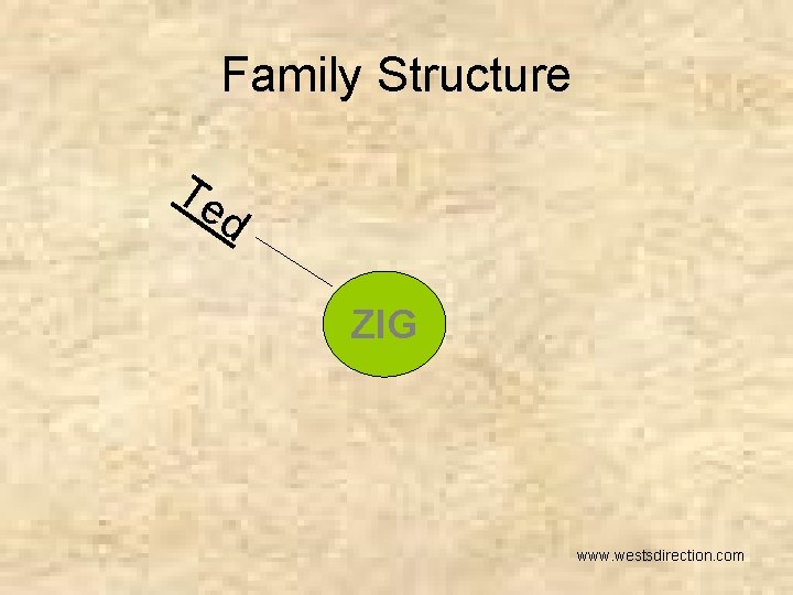 Family Structure Te d ZIG www. westsdirection. com 