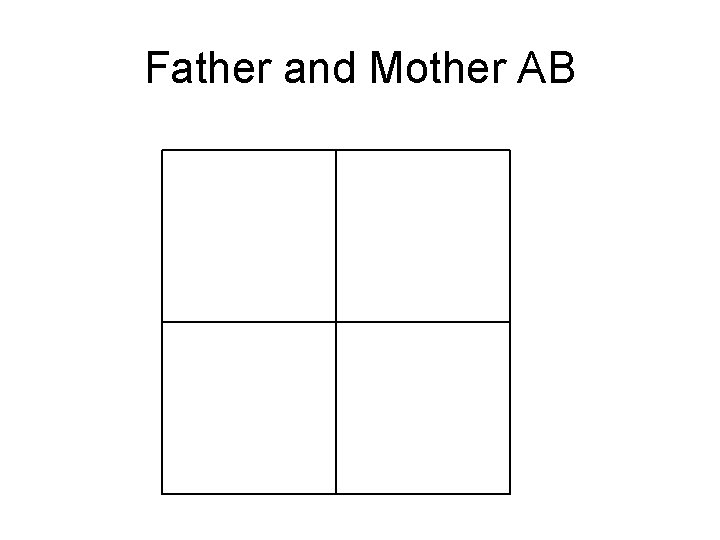 Father and Mother AB 