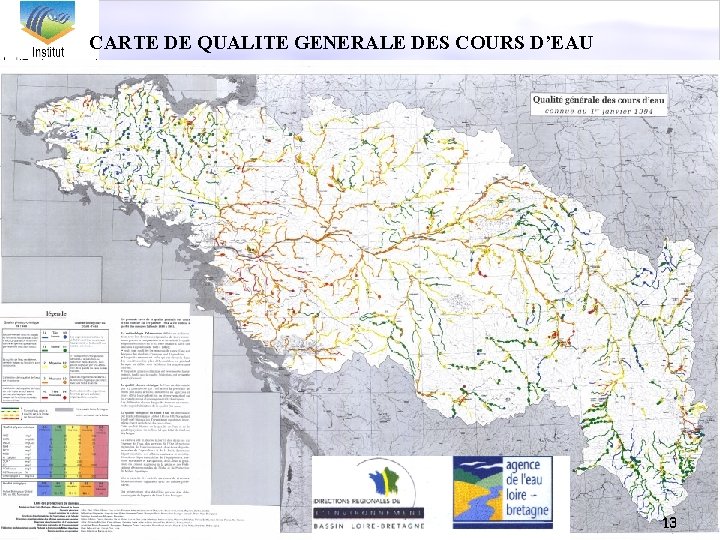 CARTE DE QUALITE GENERALE DES COURS D’EAU 13 