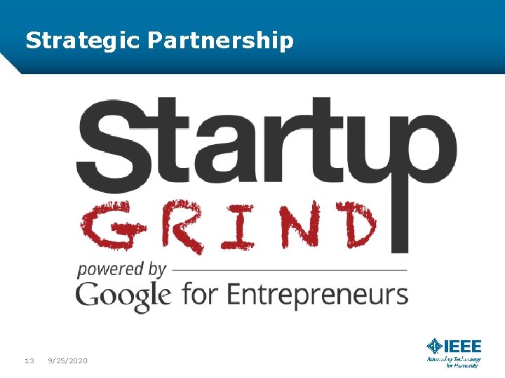 Strategic Partnership 13 9/25/2020 