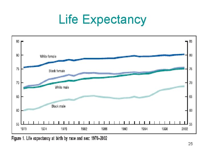 Life Expectancy 25 