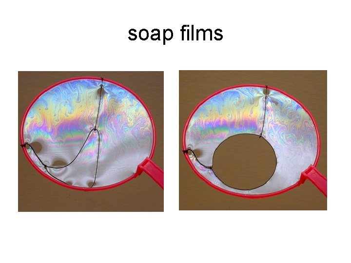 soap films 