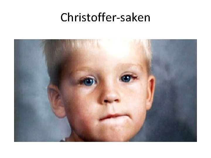 Christoffer-saken 