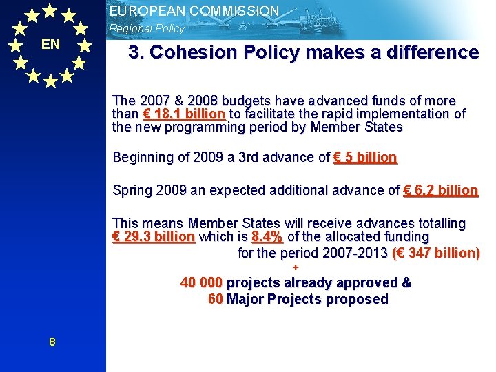 EUROPEAN COMMISSION Regional Policy EN Cohesion Policy Budget