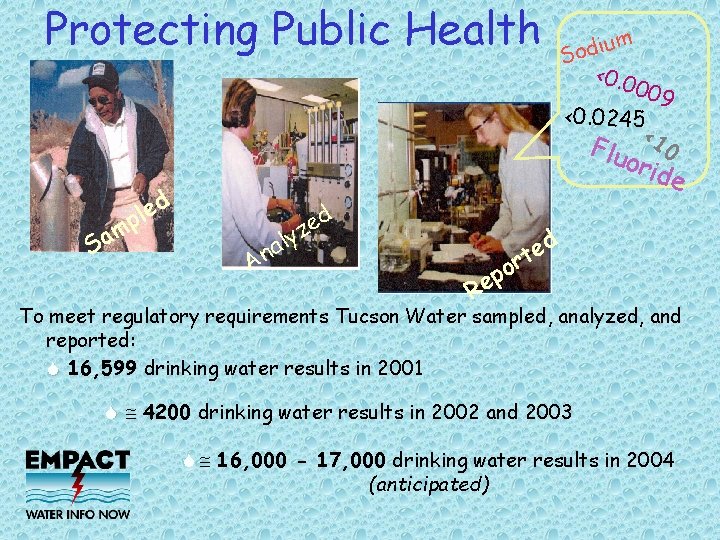 Protecting Public Health d e l p m a S ium d o S