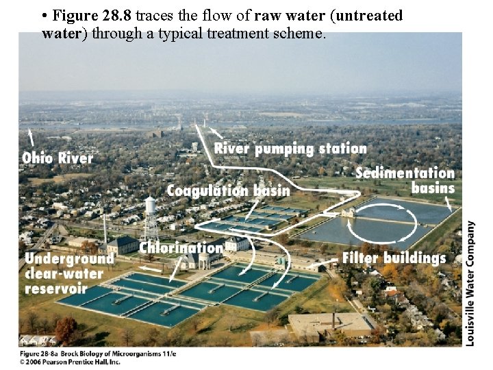  • Figure 28. 8 traces the flow of raw water (untreated water) through