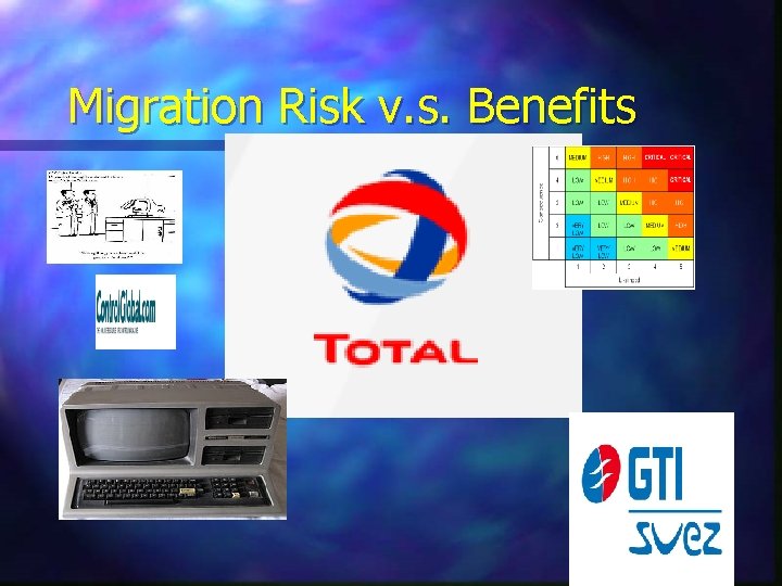 Migration Risk v. s. Benefits 