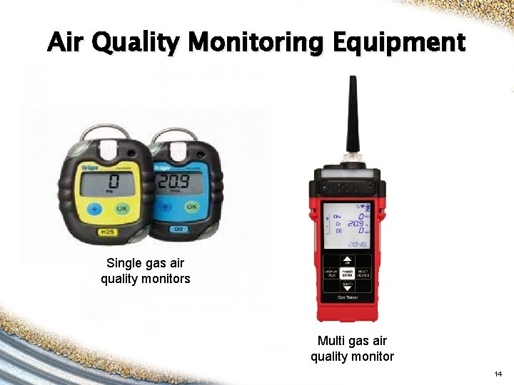 Air Quality Monitoring Equipment Single gas air quality monitors Multi gas air quality monitor