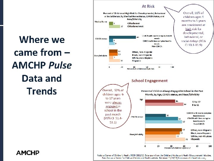 Where we came from – AMCHP Pulse Data and Trends 