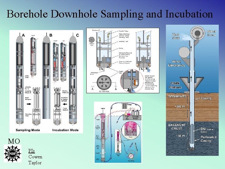 Borehole Downhole Sampling and Incubation MO PIs Cowen Taylor 