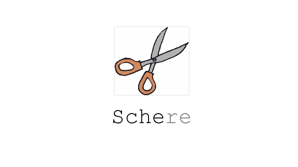 Schere 