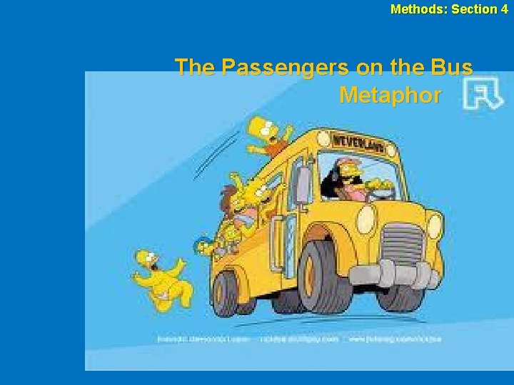 Methods: Section 4 The Passengers on the Bus Metaphor 