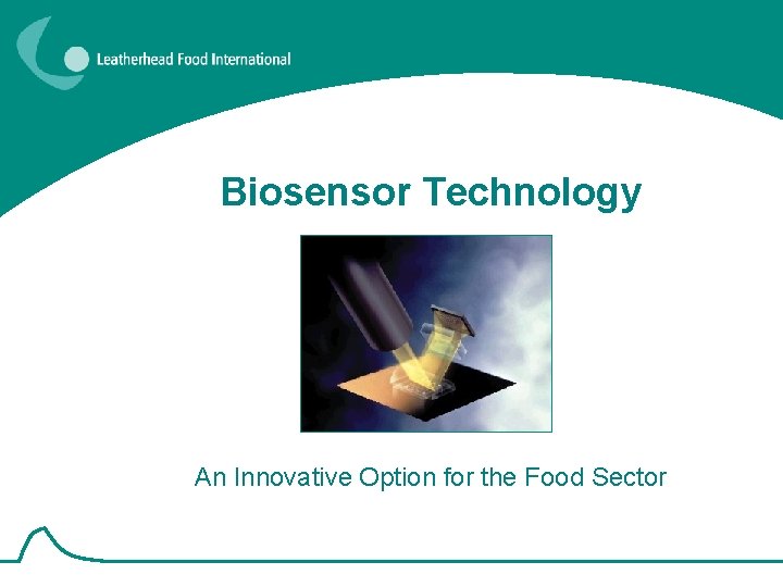 Biosensor Technology An Innovative Option for the Food Sector 