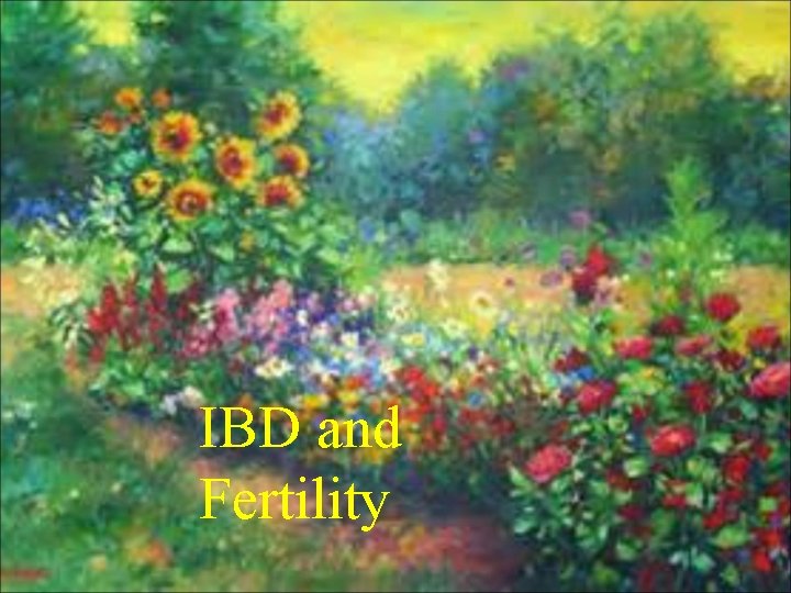 IBD and Fertility 