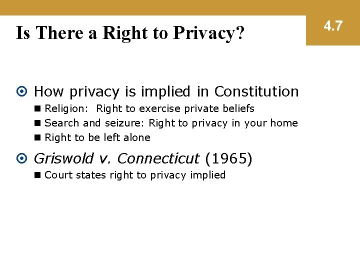 Is There a Right to Privacy? How privacy is implied in Constitution n Religion: