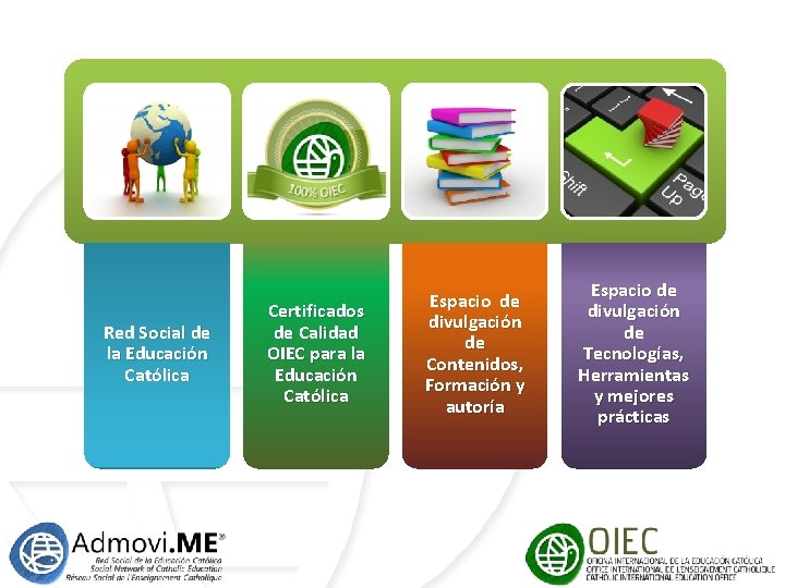 Red Social de la Educación Católica Certificados de Calidad OIEC para la Educación Católica