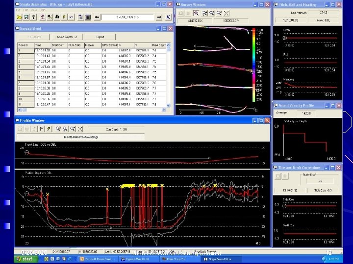 Single Beam Editing Flow Edit Positions & Soundings – Manual Editing and Automated Filters