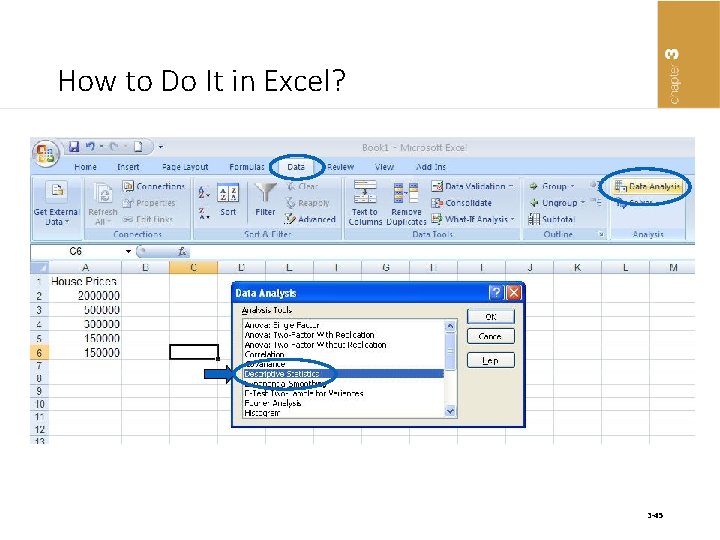 How to Do It in Excel? 3 -45 
