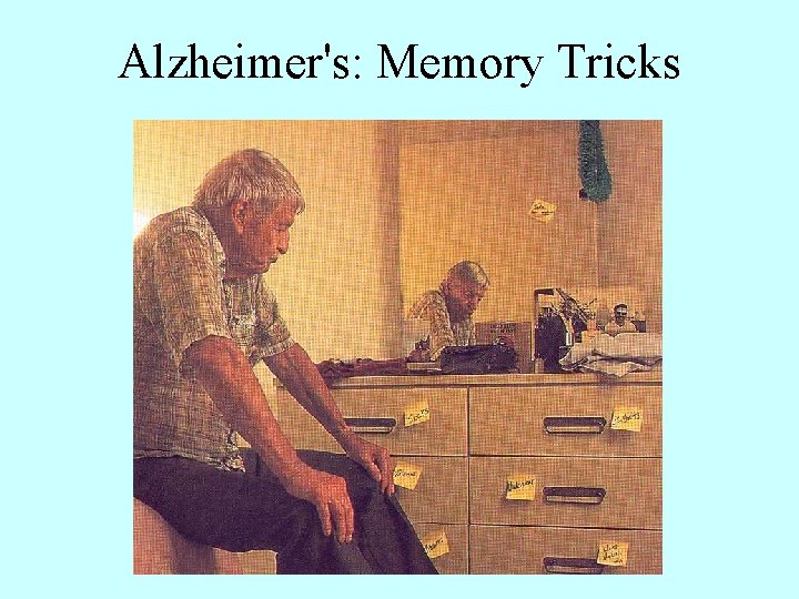 Alzheimer's: Memory Tricks 