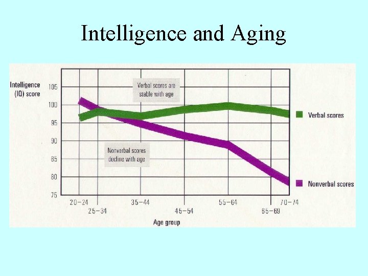 Intelligence and Aging 