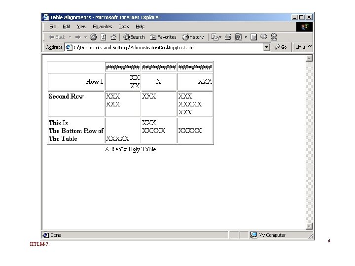 HTLM-7. 5 