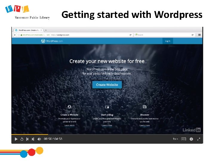 Getting started with Wordpress 
