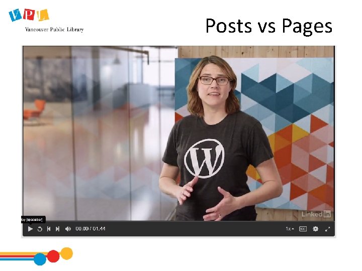 Posts vs Pages 