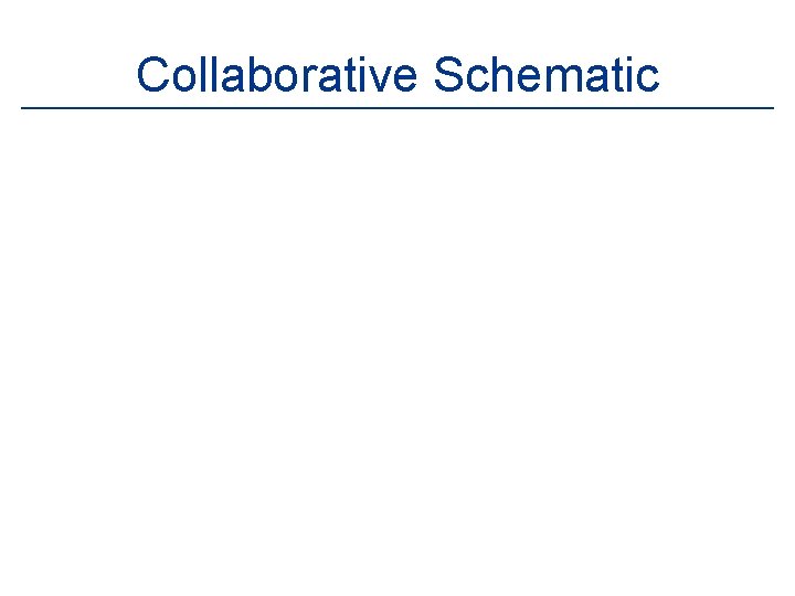Collaborative Schematic 46 th Annual Meeting Washington, DC - 2010 