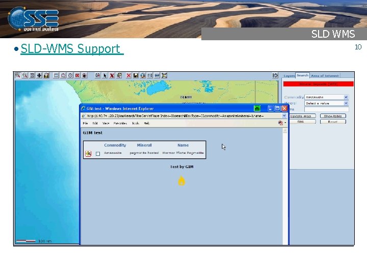 SLD WMS • SLD-WMS Support - 10 