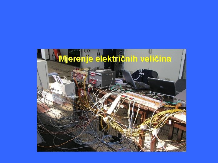 Mjerenje električnih veličina Mjerenje T Mjerač Rashladne Priprema i izvođenje mjerenja protoka vode Desna