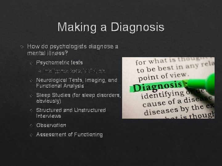Introduction to Psychology Chapter 15 Abnormal Psychology Mental
