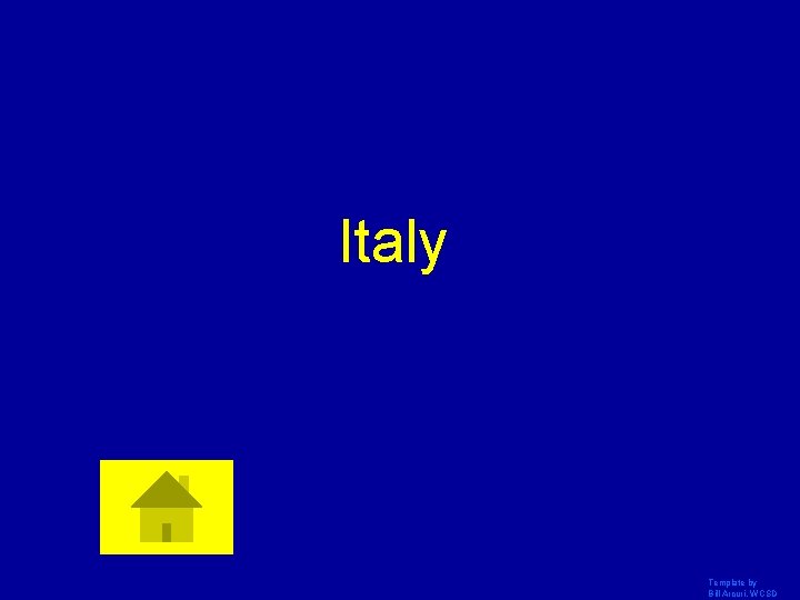 Italy Template by Bill Arcuri, WCSD 