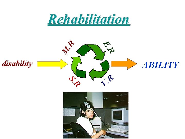 R E. M. R Rehabilitation disability ABILITY S. R R. V 
