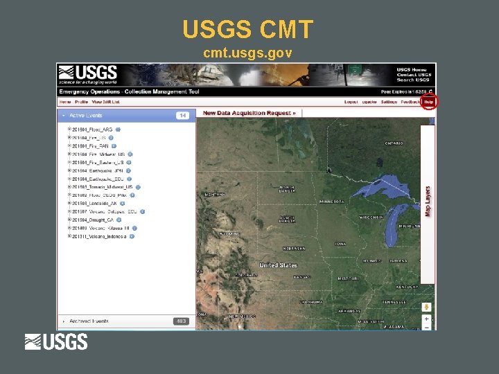 USGS CMT cmt. usgs. gov 